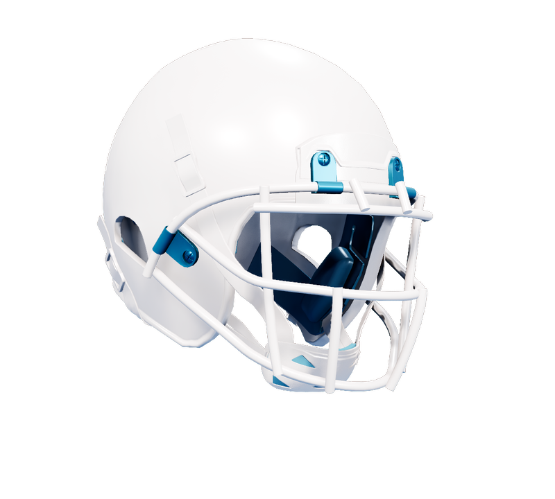 Denver Mustangs helmet